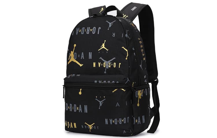 Jordan Polyester Backpack Regular Unisex Black