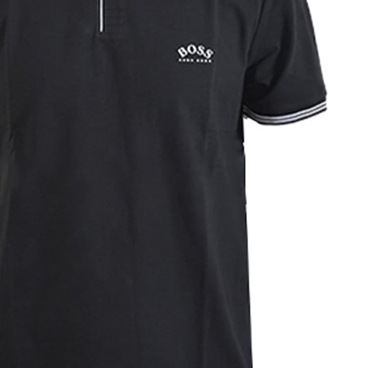 Рубашки поло HUGO BOSS мужские темно-серые черные