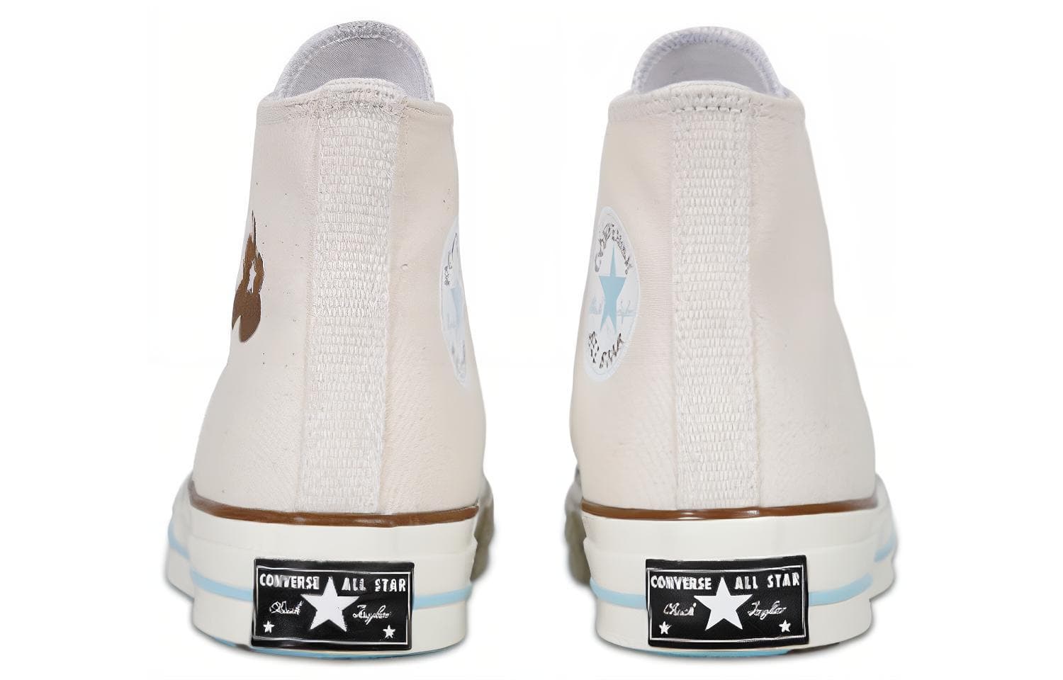 Converse Golf Le Fleur X Converse Chuck 70 Hi, пергаментный холст