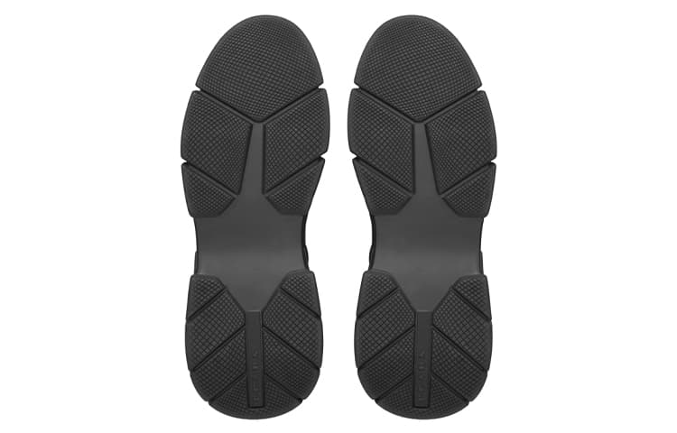 PRADA Низкие повседневные туфли мужские черные