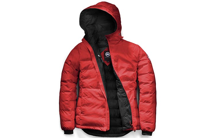 Canada Goose Down Jacket Winter Women's Red