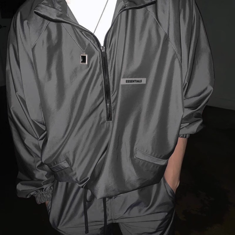 Куртки и пальто Fear Of God Essentials FW21 осень унисекс, черные