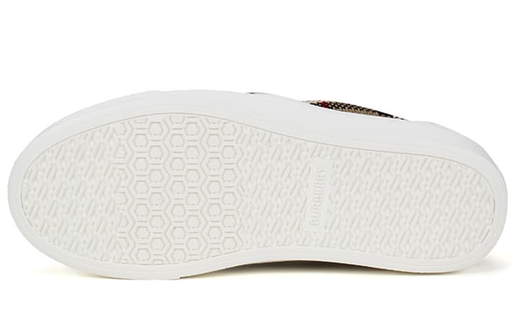 Женские туфли Burberry Thompson в винтажную клетку, бежевый цвет