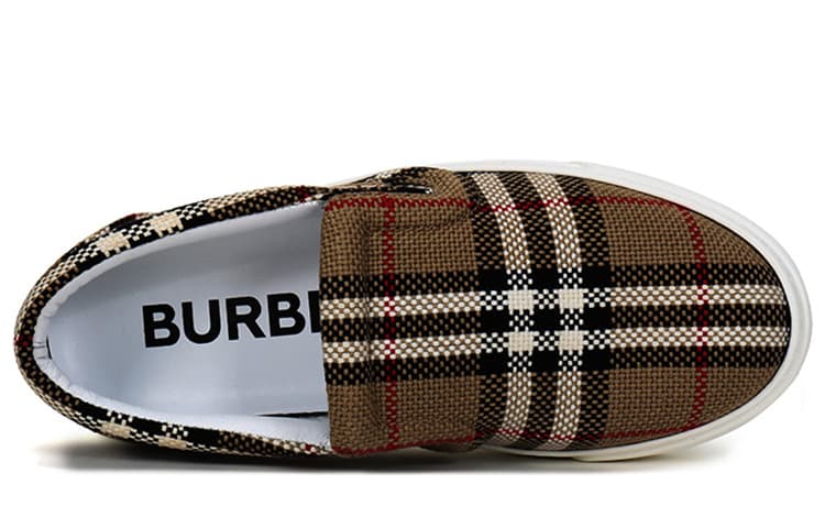 Женские туфли Burberry Thompson в винтажную клетку, бежевый цвет
