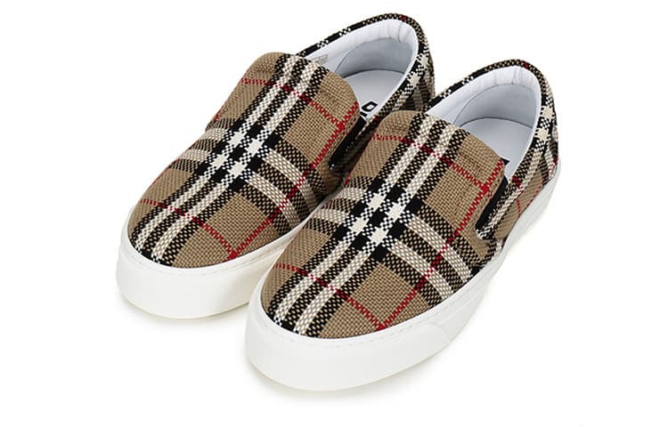 Женские туфли Burberry Thompson в винтажную клетку, бежевый цвет