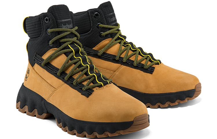 Timberland Greenstride Edge Водонепроницаемые широкие ботинки, цвет «Пшеничный нубук»