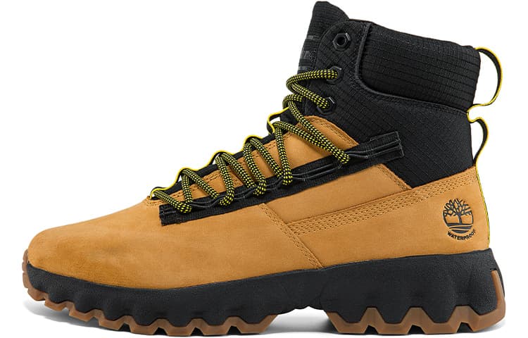 Timberland Greenstride Edge Waterproof Wide Fit Boots 'Wheat Nubuck'