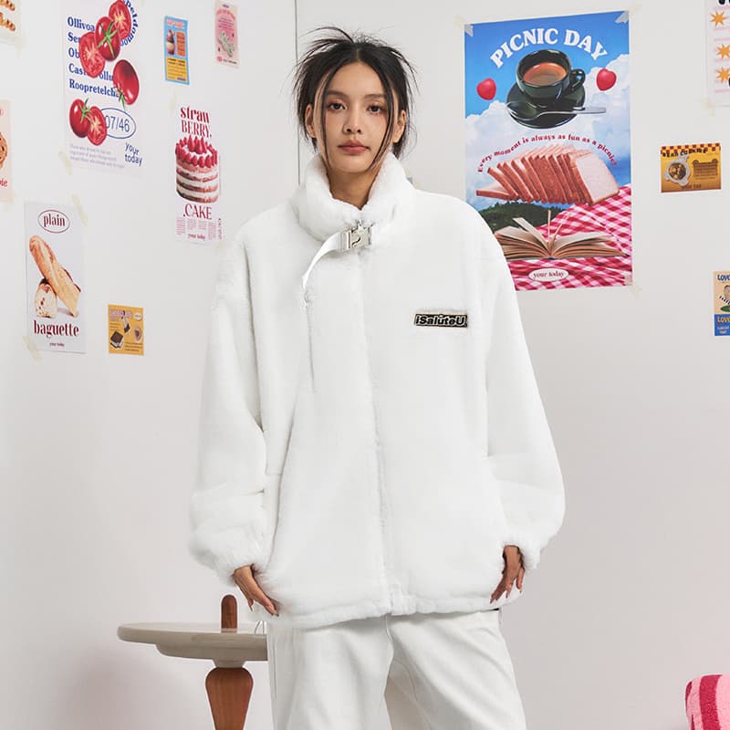 ISaluteU бархатное пальто унисекс