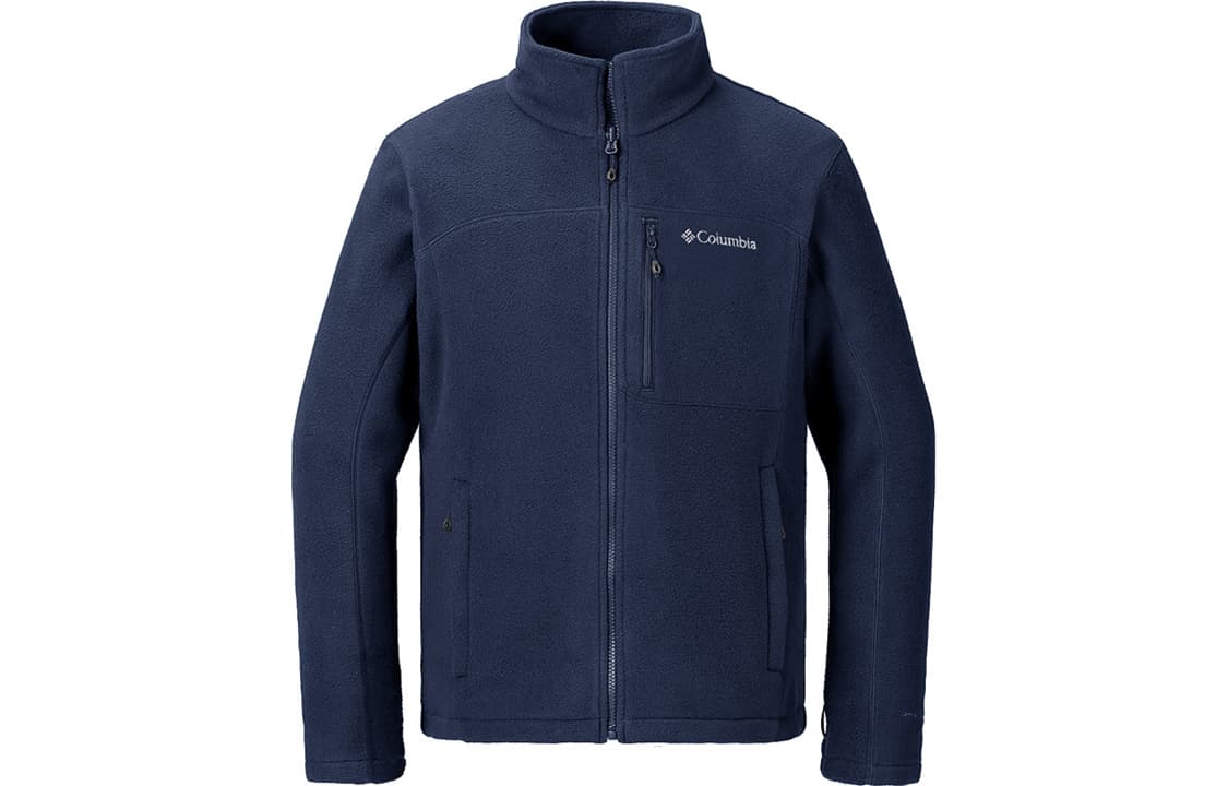Columbia Hiking Fleece Clothing Men's Navy Blue