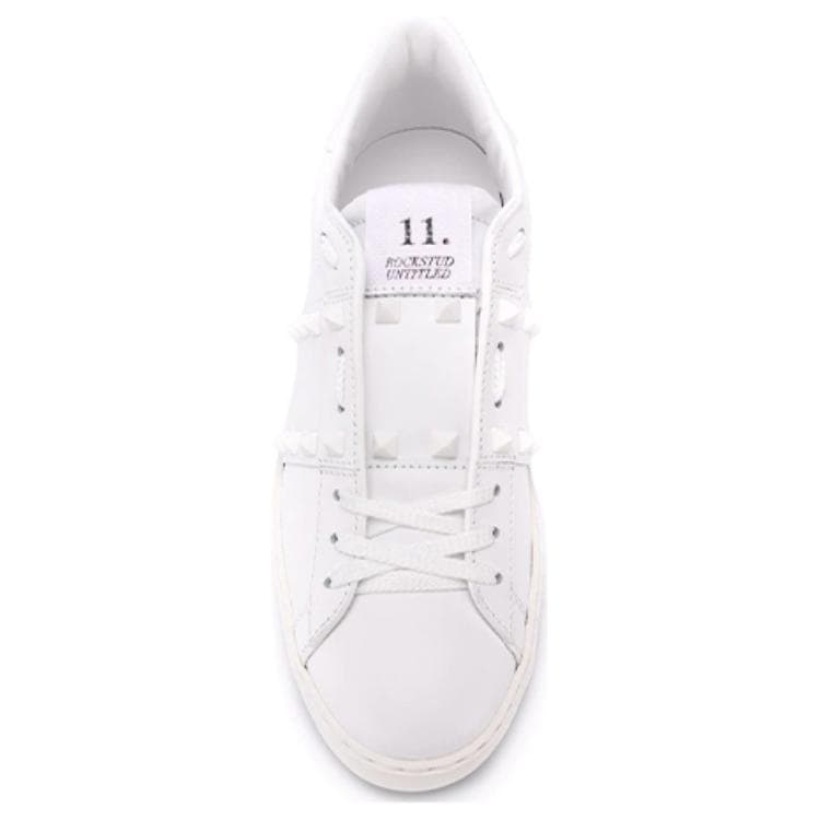 Женские кроссовки Valentino Rockstud «Untitled — белые»