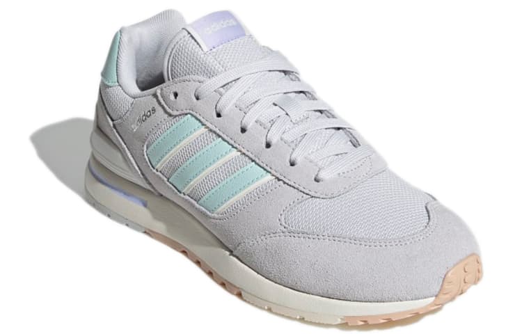 Женские кроссовки Adidas Neo Run 80S, серо-синие