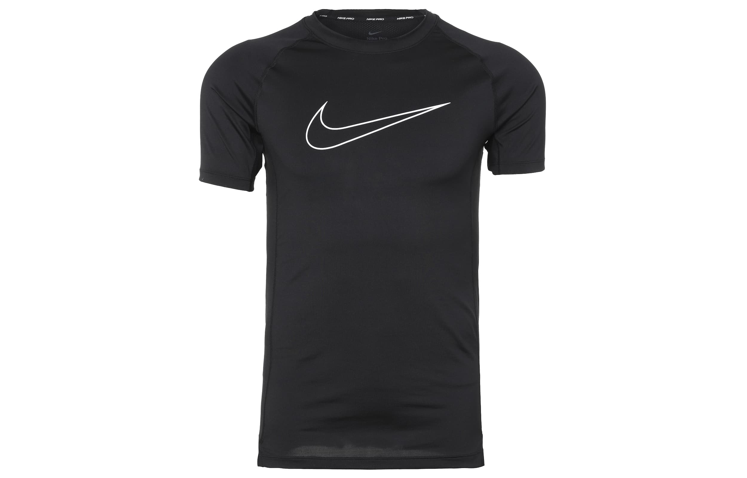Nike Pro Dri-FIT Men's Tight-Fit Short-Sleeve Top Black