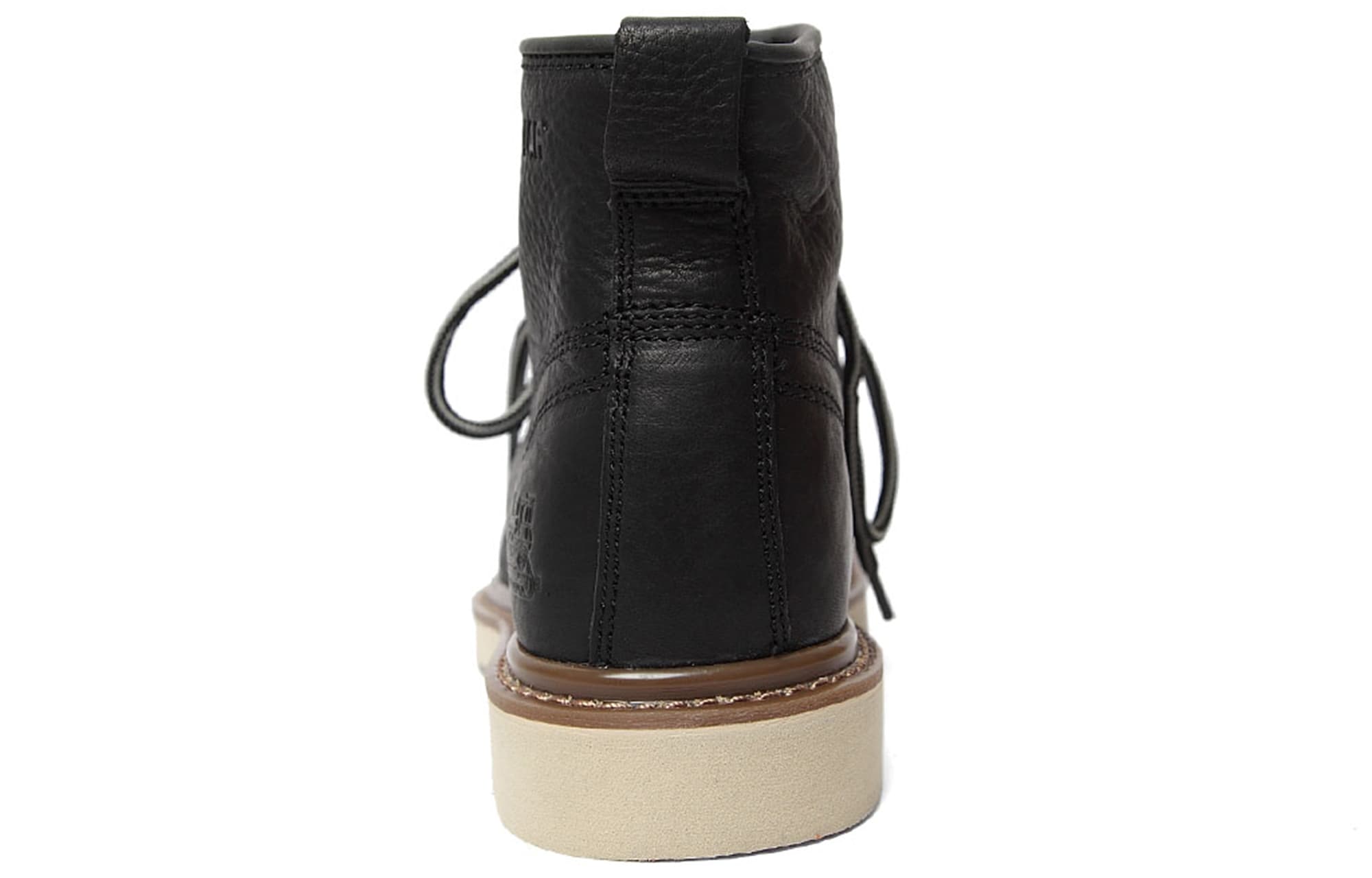 Нескользящие уличные ботинки до щиколотки CAT Glenrock Mid Collection, мужские черные