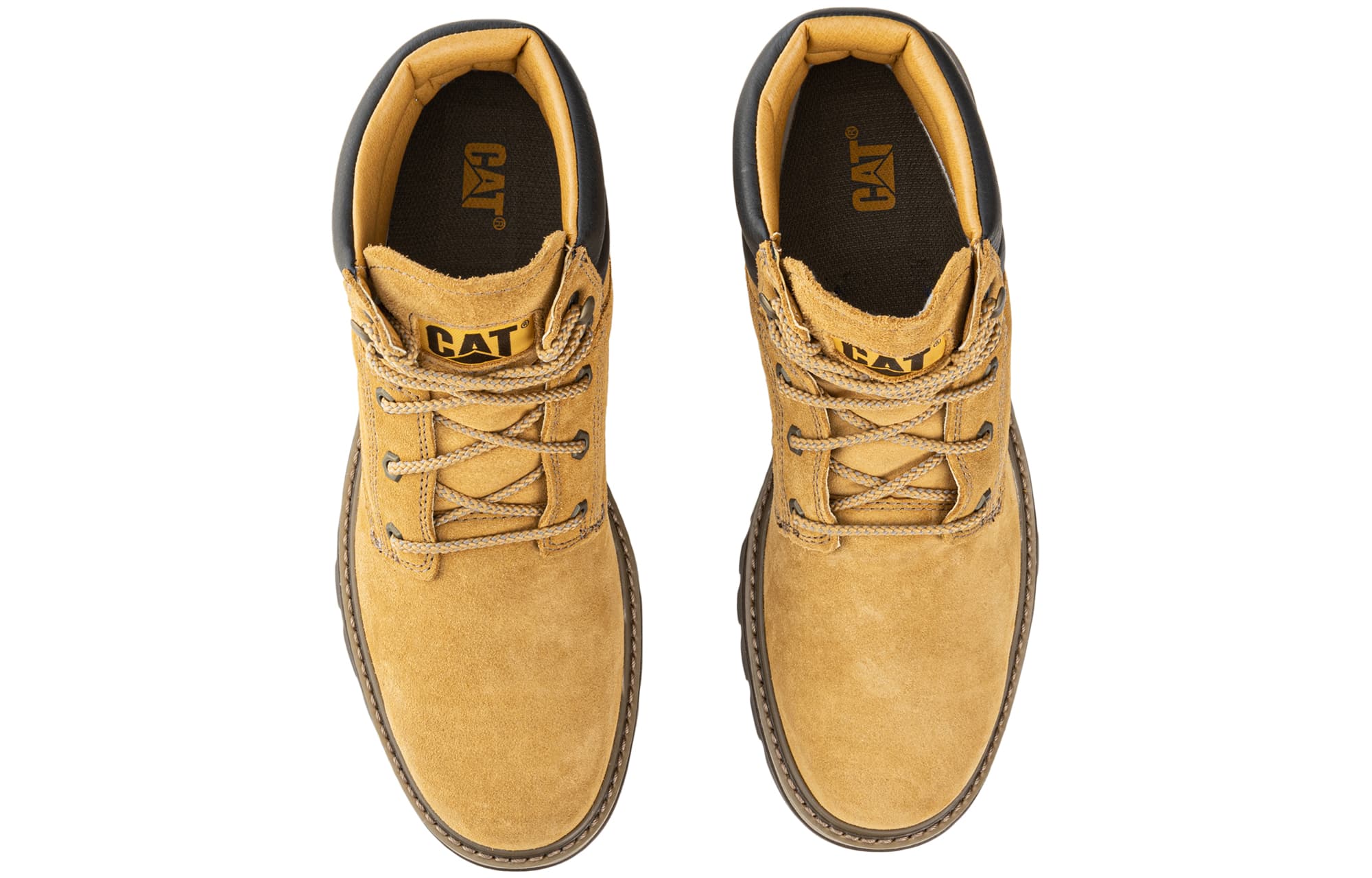 Уличные ботинки CAT мужские коричневые