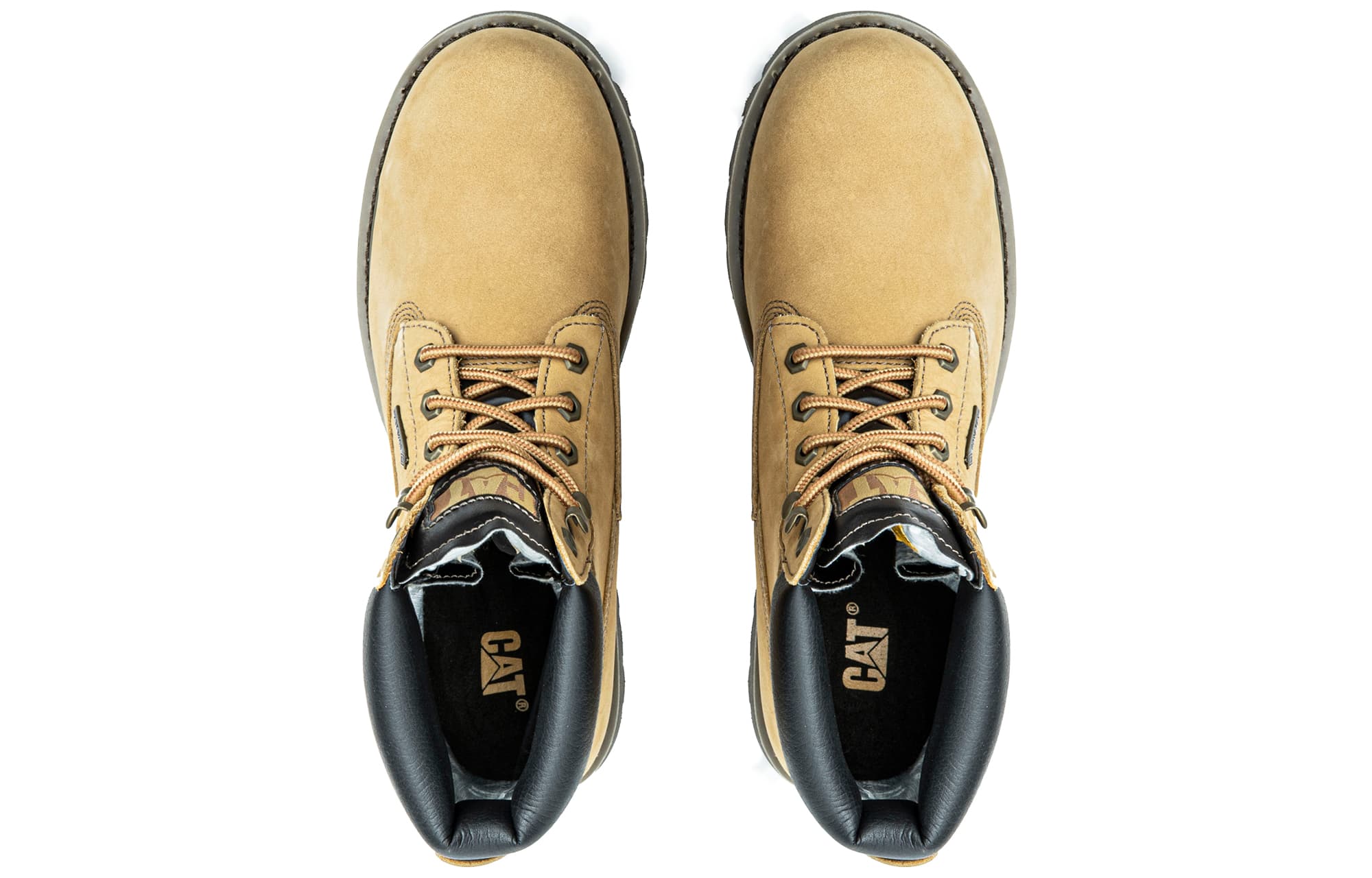 Сапоги CAT Outdoor Мужские желтые