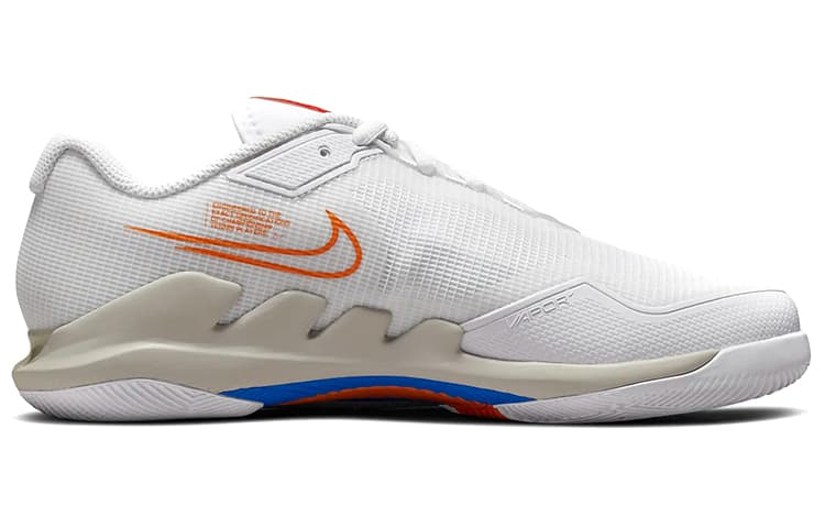 Женские кроссовки Nike Court Air Zoom Vapor Pro, цвет «Белый закат»