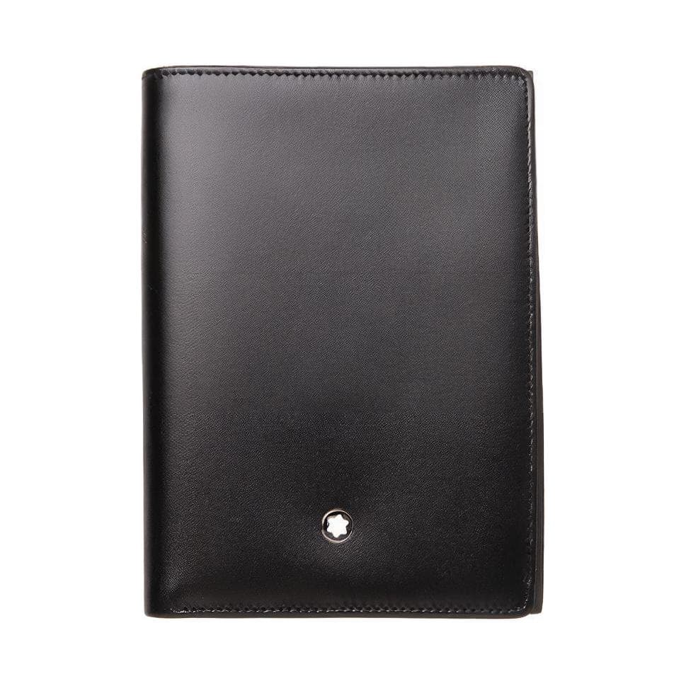 MONTBLANC Meisterstuck Cow Leather Wallet Men's Black