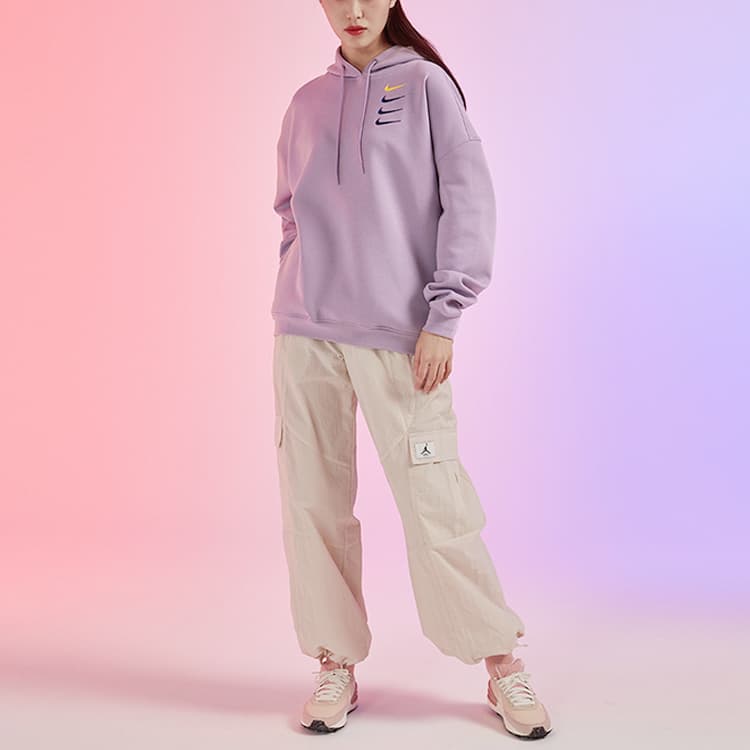 Толстовки Nike женские фиолетовые