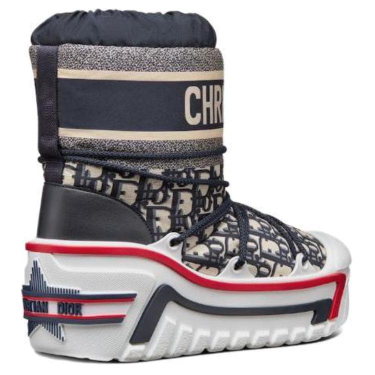 Женские зимние ботинки DIOR DIORAlps, DIOR Oblique, Deep Blue