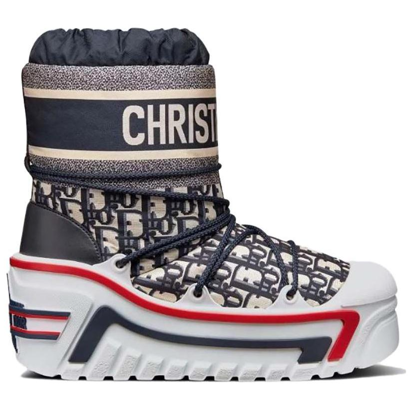 Женские зимние ботинки DIOR DIORAlps, DIOR Oblique, Deep Blue