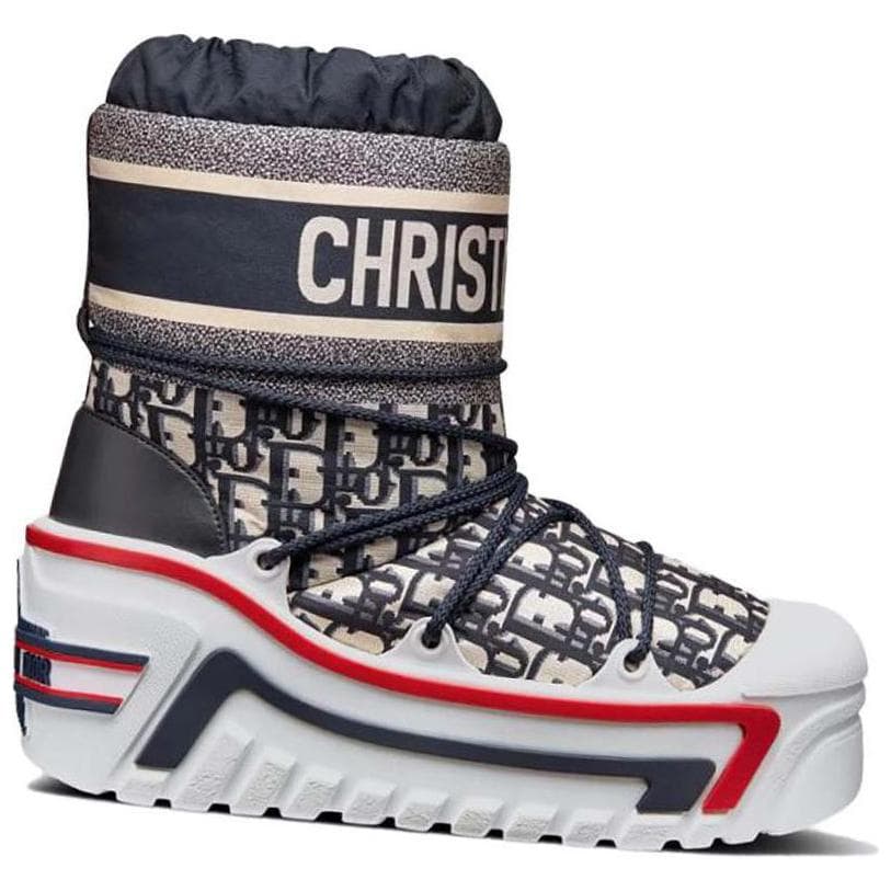 Женские зимние ботинки DIOR DIORAlps, DIOR Oblique, Deep Blue