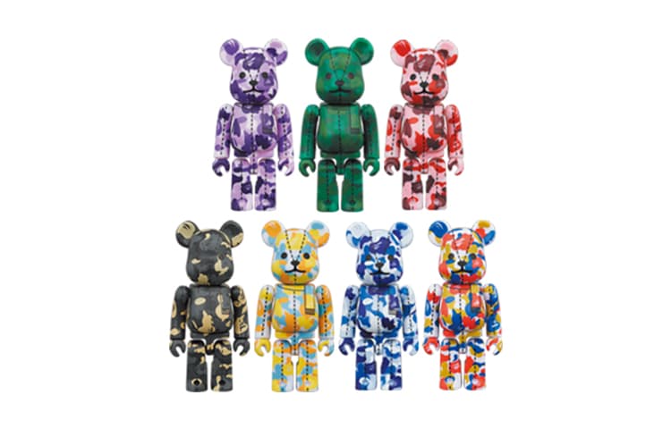 BE@RBRICK BATHING APER К 28-ЛЕТИЮ BAPE CAMO #4