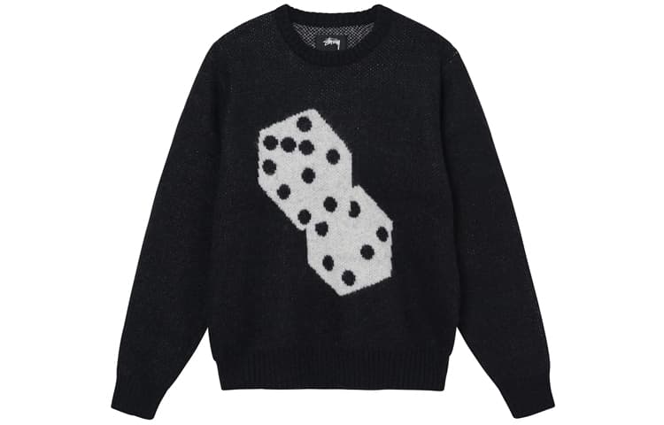 Свитер Stussy Dice из мохера