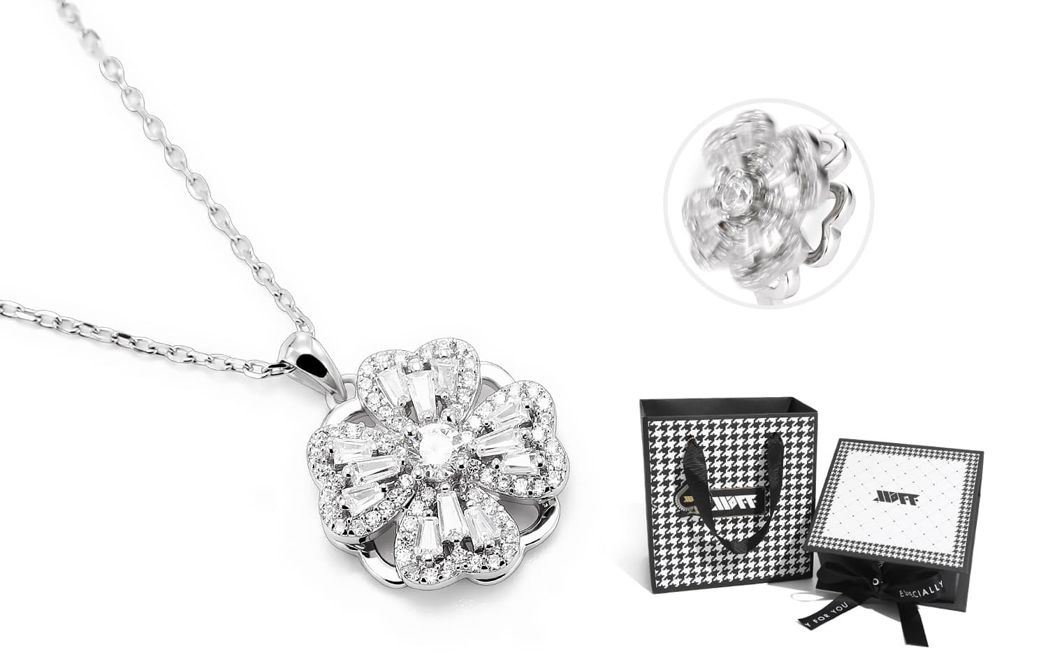 XXOFF Ожерелья из стерлингового серебра 925 пробы женские серебристо-белые