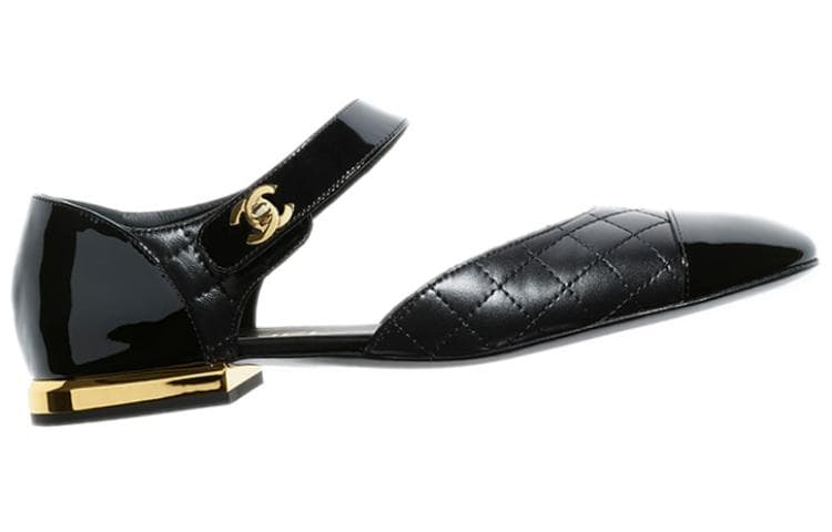CHANEL Женская повседневная обувь Женская черная