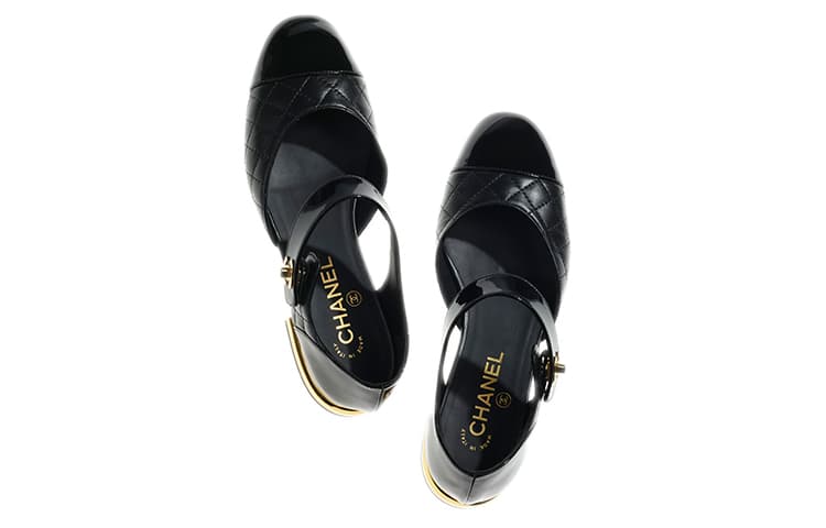 CHANEL Женская повседневная обувь Женская черная