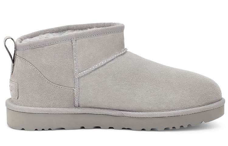 Женские UGG Classic Ultra Mini Chopd, светло-серые