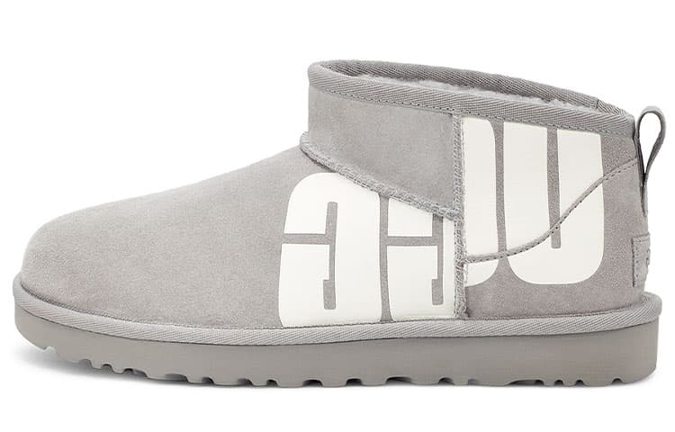 UGG Classic Ultra Mini Chopd 'Light Grey' Women's