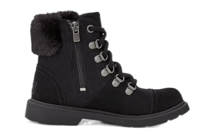 UGG Kids Сапоги на шнуровке на овчинной подкладке