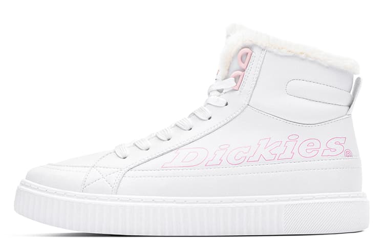 Dickies High-Top Skateboard Shoes Women's White