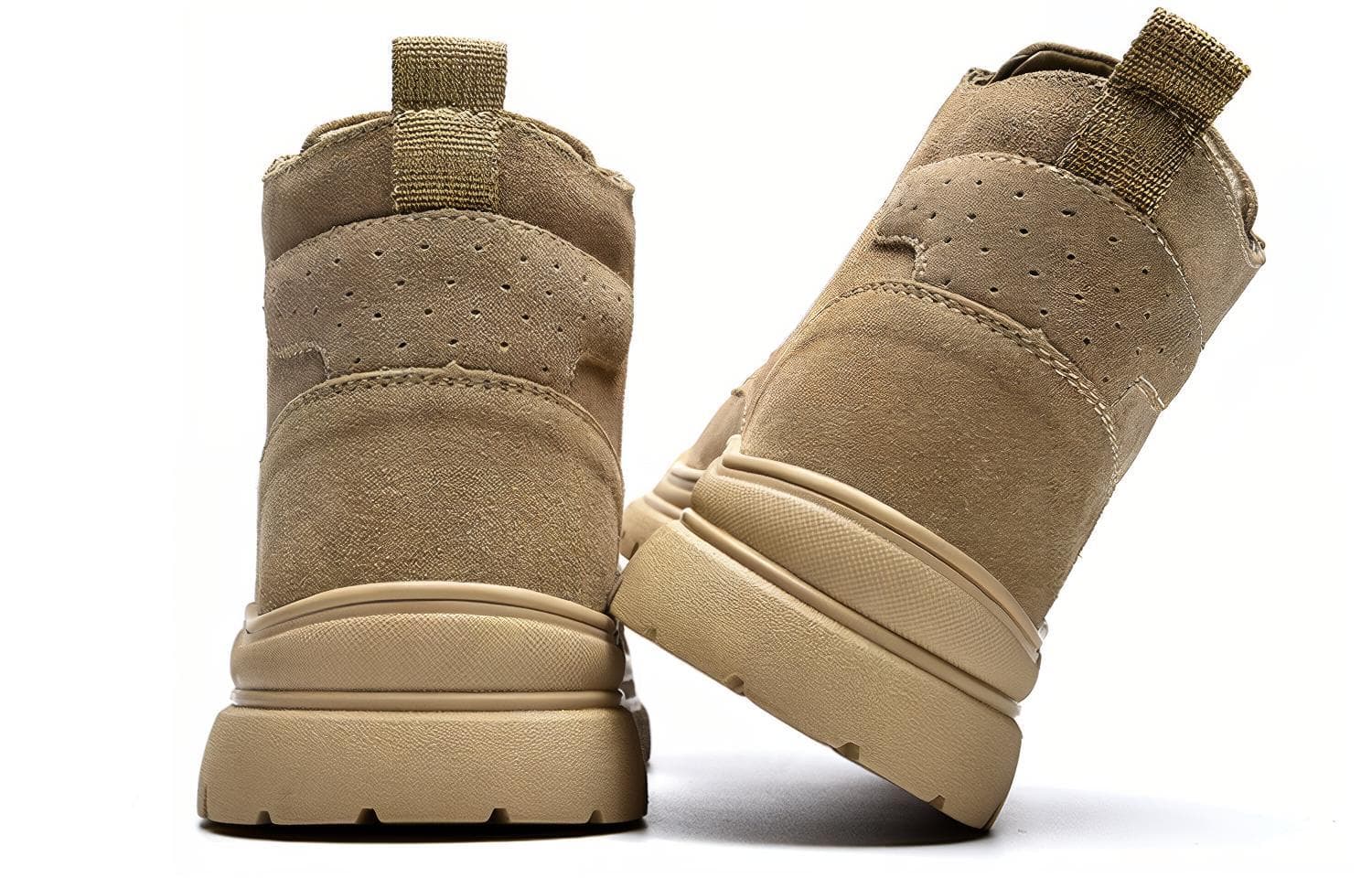 Мужские ботинки Martin до щиколотки Jeep светло-коричневого цвета на среднем каблуке