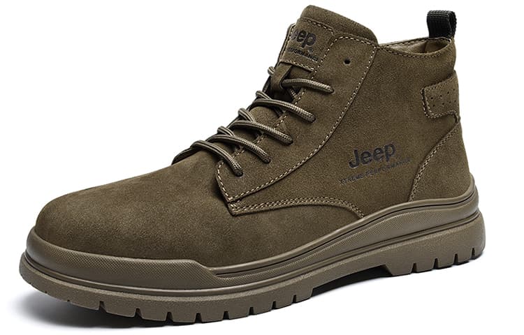 Высокие мужские ботинки Martin до щиколотки Jeep, армейский зеленый цвет