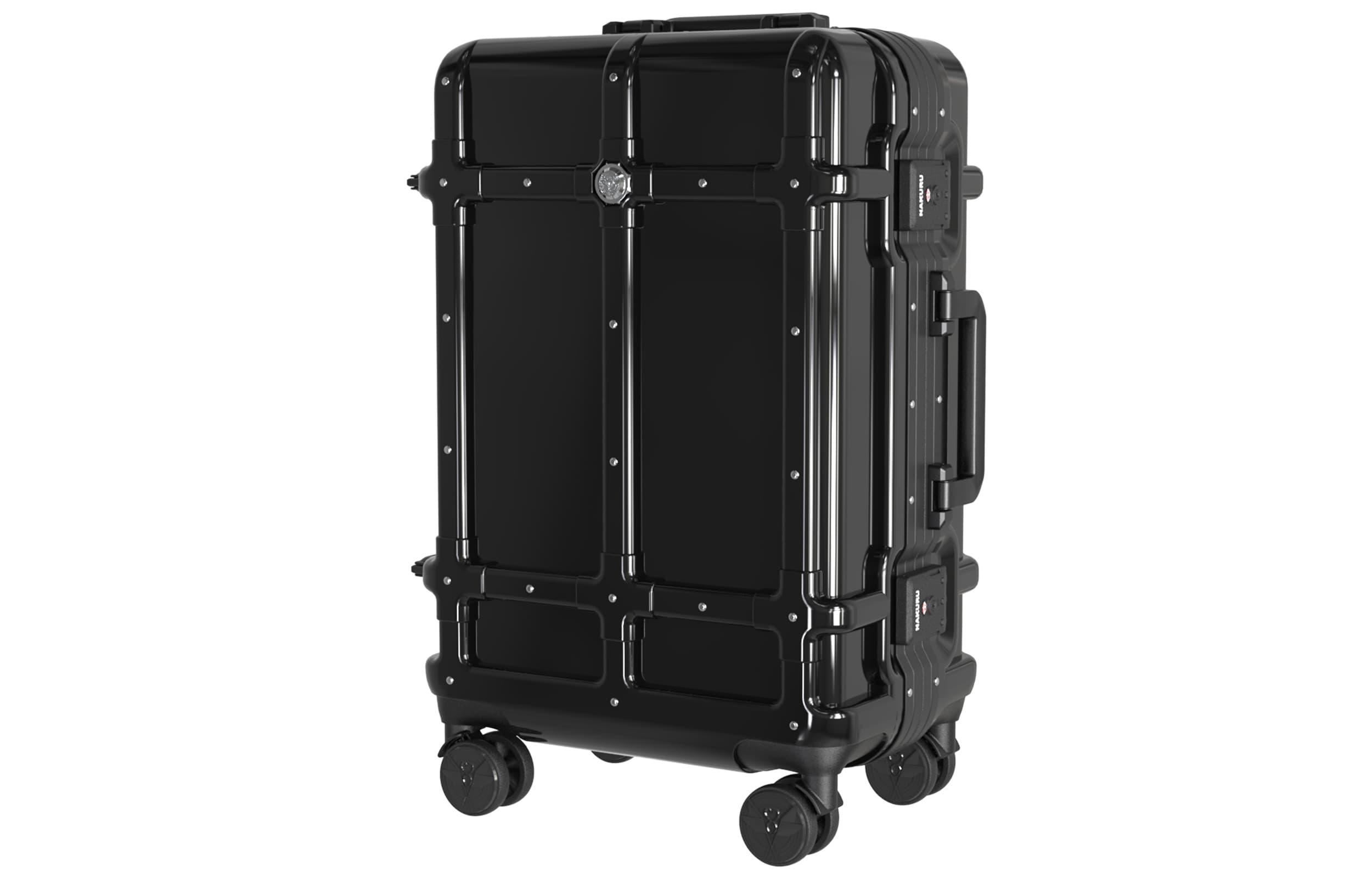 Дорожный чемодан NAKURU ABS+PC унисекс, цвет морской эрозии, синий винтажный цвет