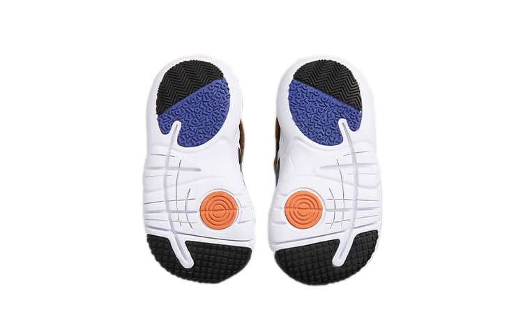 Nike Flex Advance Bt устойчивые к истиранию дышащие поддерживающие низкие кроссовки оранжево-желтые для младенцев и малышей