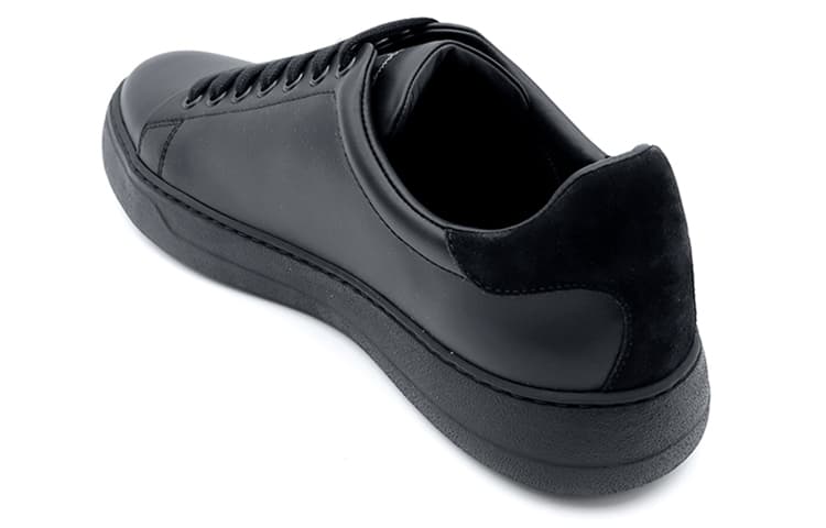 FERRAGAMO GANCINI Низкие стильные туфли для скейтбординга мужские черные