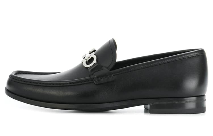 FERRAGAMO Gancini Reversible Bit Loafers