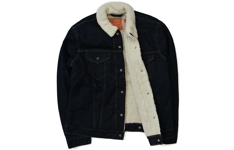 Джинсовая куртка из овчины Levi's