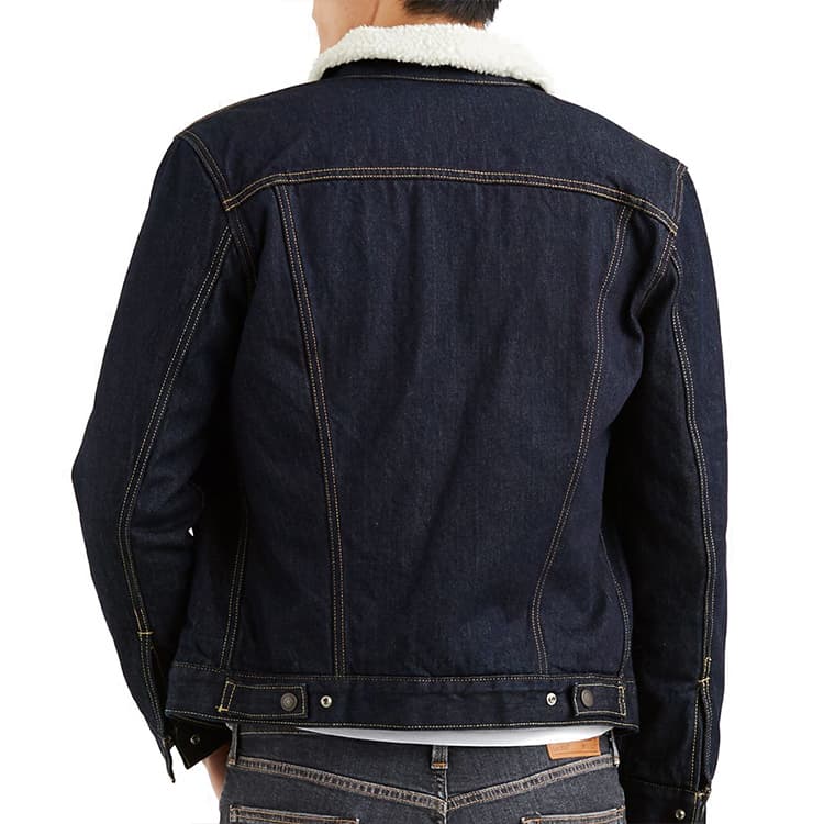 Джинсовая куртка из овчины Levi's