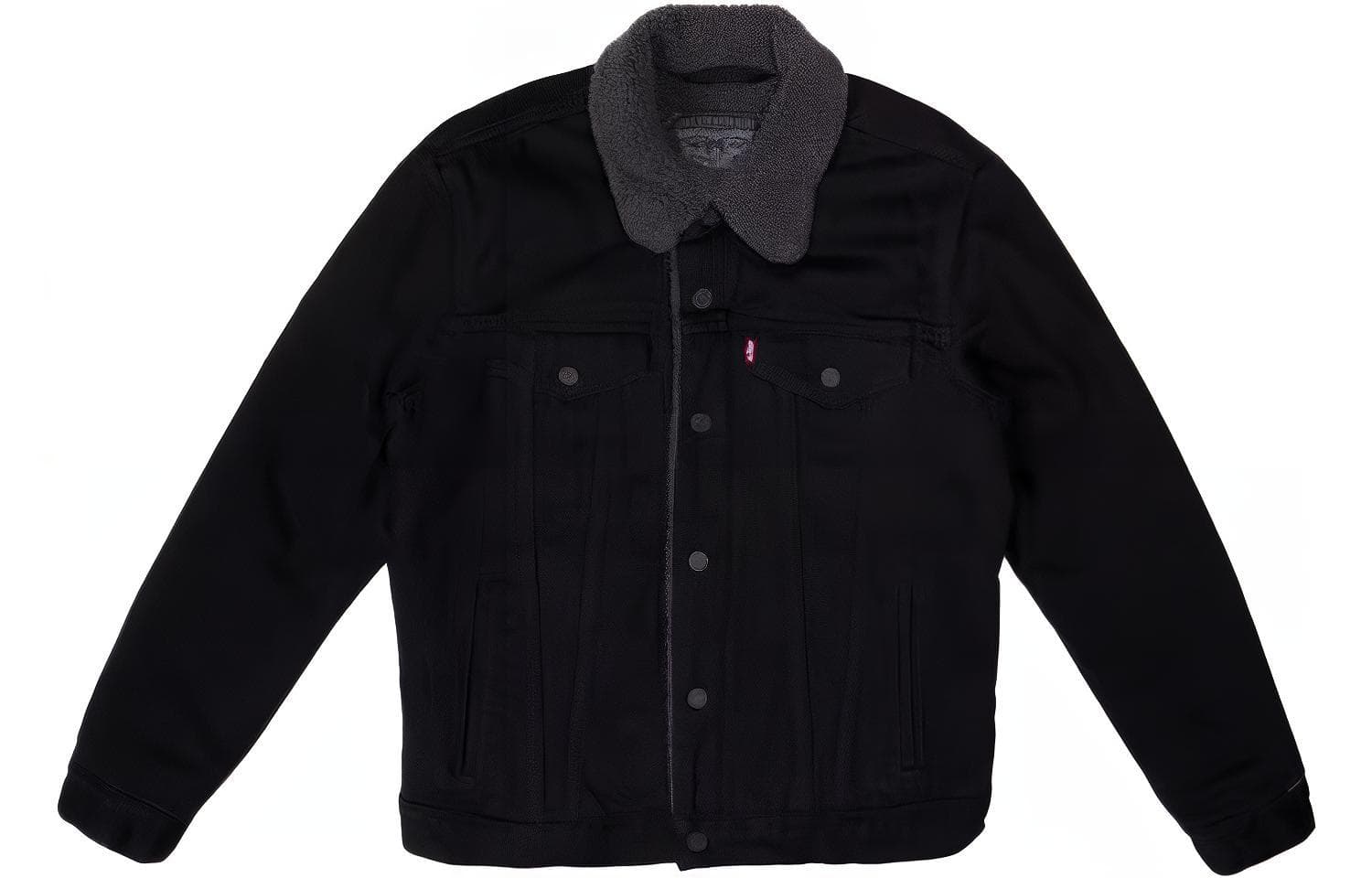 Levis Denim Jackets Unisex Black