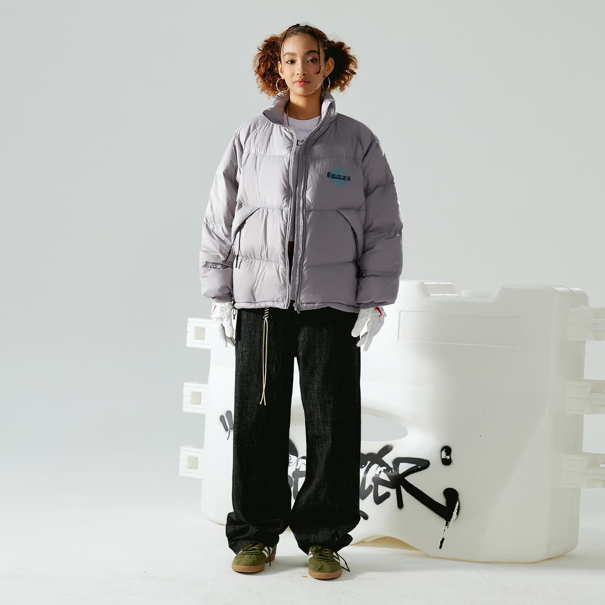 BEASTER Пуховики унисекс