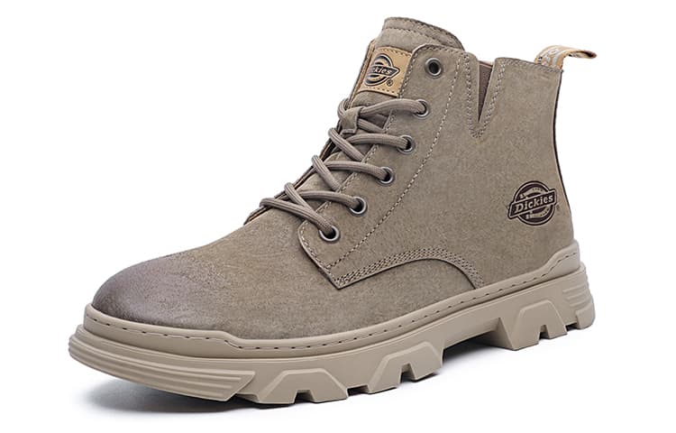 Короткие мужские ботинки Martin Dickies Dragon ограниченной серии светло-коричневого цвета