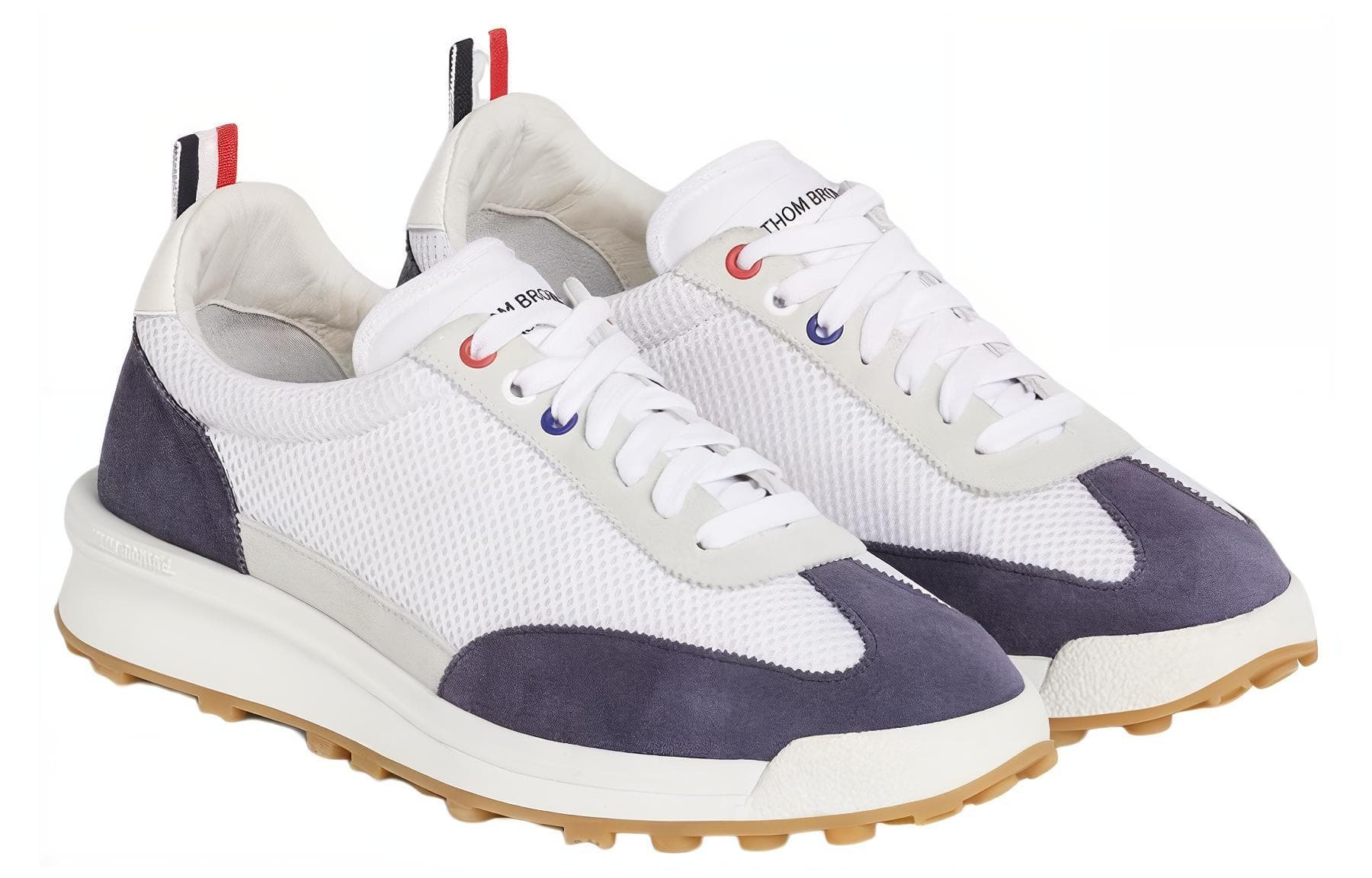 Кроссовки THOM BROWNE Tech Runner на шнуровке
