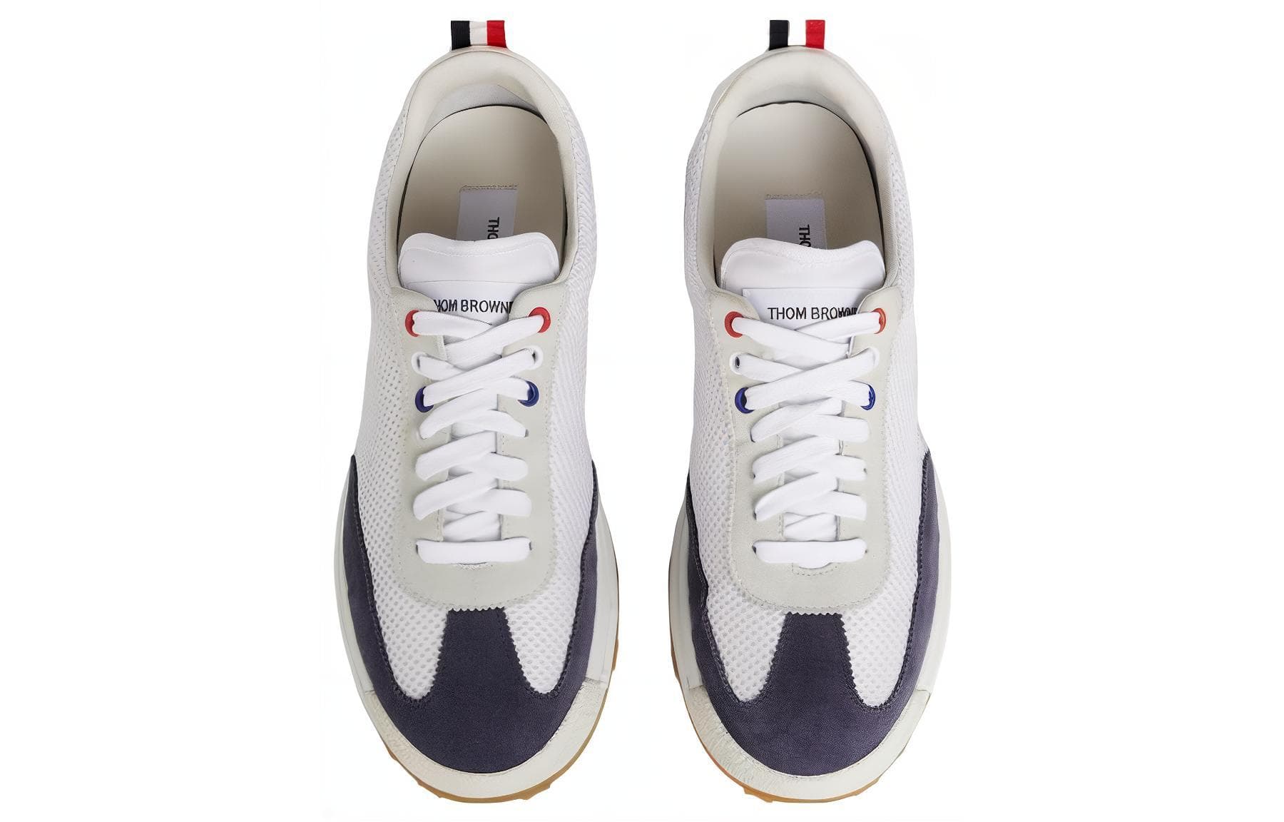 Кроссовки THOM BROWNE Tech Runner на шнуровке