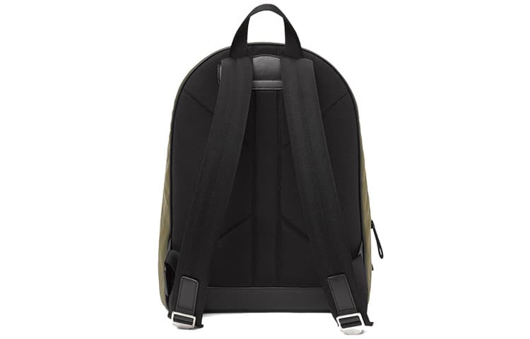 Рюкзак Burberry с логотипом и полосками Icon Stripe Зеленый/Бежевый