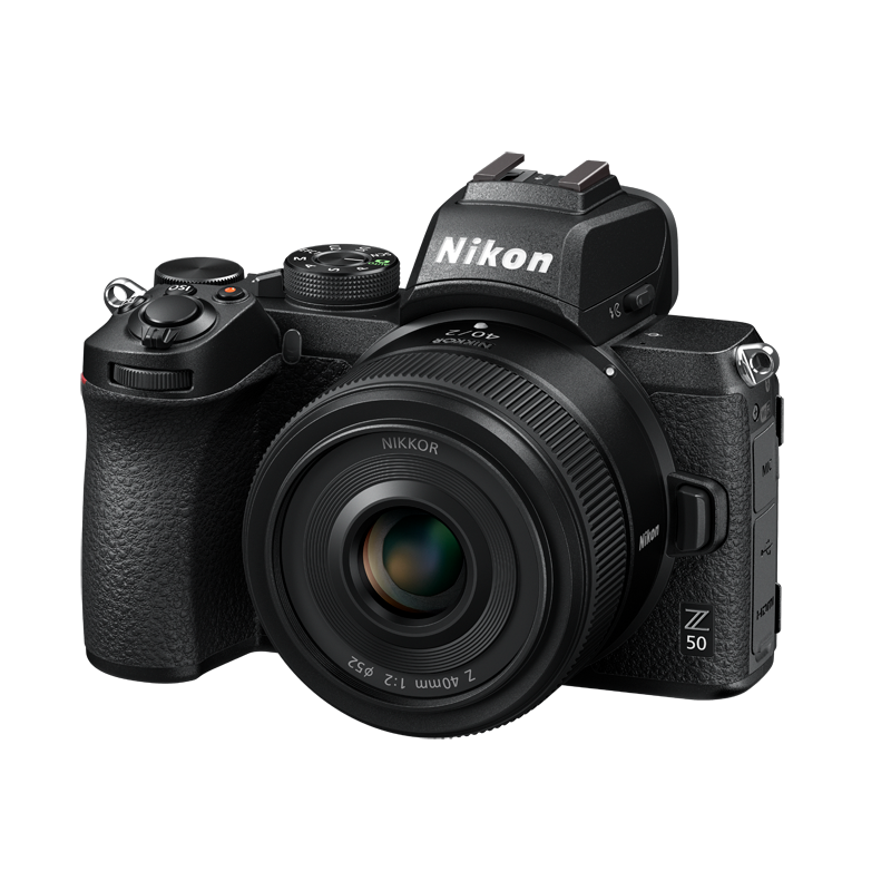 Полнокадровые объективы Nikon Z40mm F2 со стандартной фиксированной диафрагмой