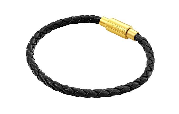 Кожаный шнур CHOW TAI FOOK, ювелирный аксессуар на удачу, унисекс